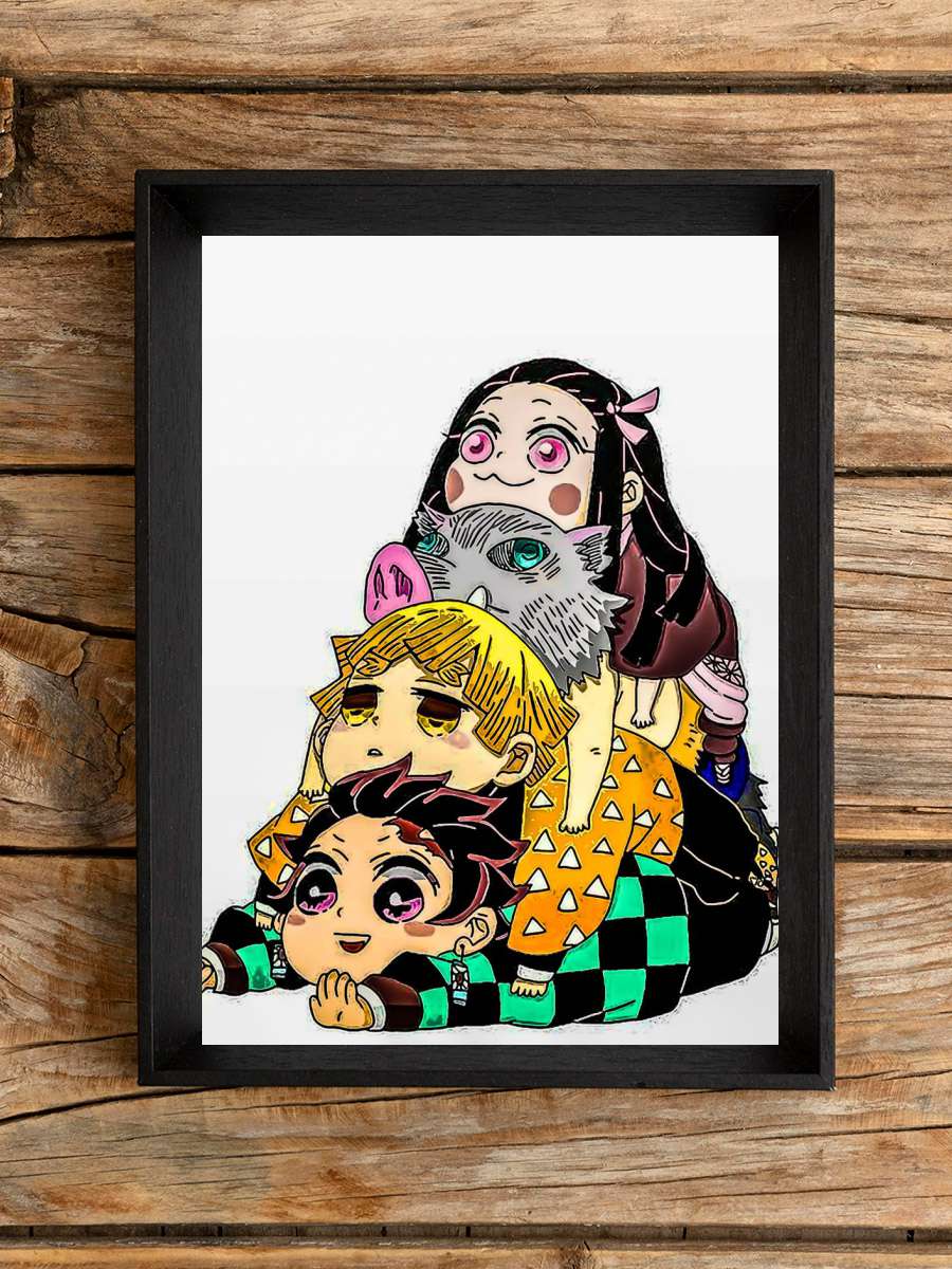 Demonslayer 14 Anime Poster Çerçevesiz Yüksek Kalite Anime Duvar Poster