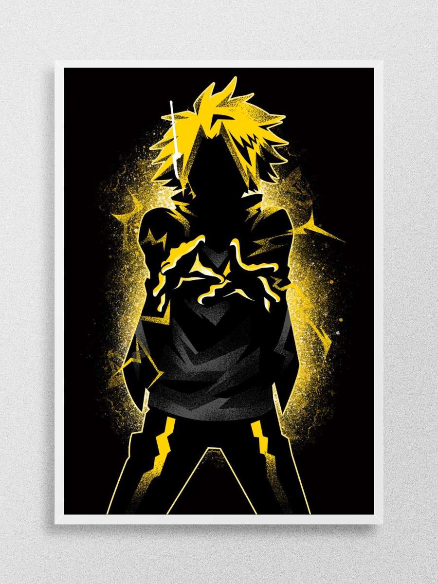 Denki Dark Shadow Anime Poster Çerçevesiz Yüksek Kalite Anime Duvar Poster