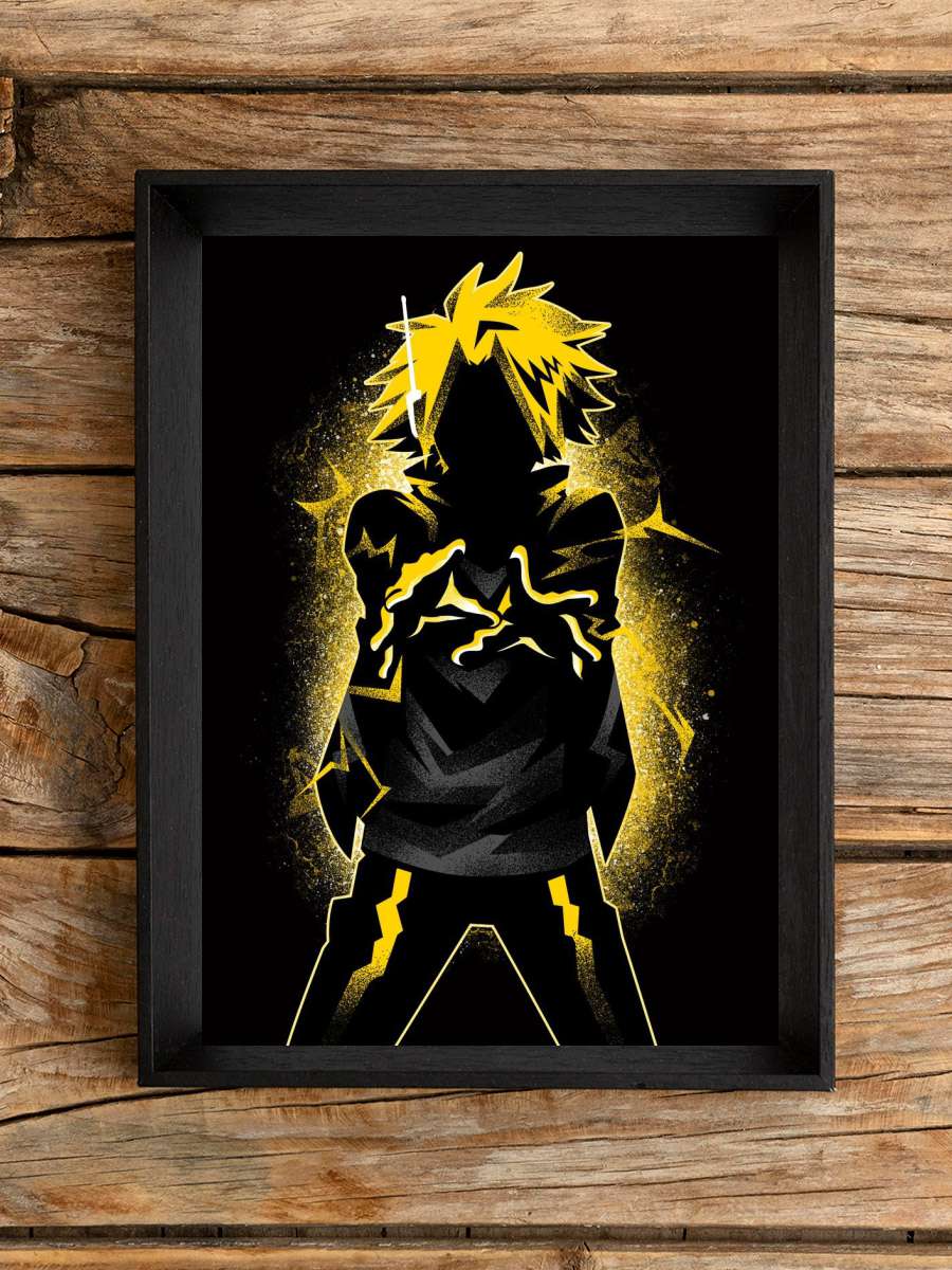 Denki Dark Shadow Anime Poster Çerçevesiz Yüksek Kalite Anime Duvar Poster