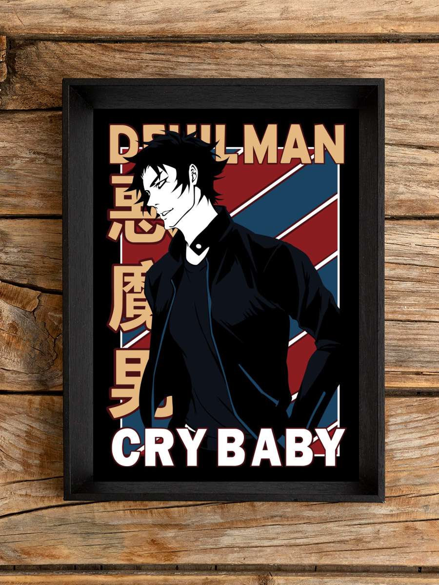 Devilman Crybaby Anime Poster Çerçevesiz Yüksek Kalite Anime Duvar Poster