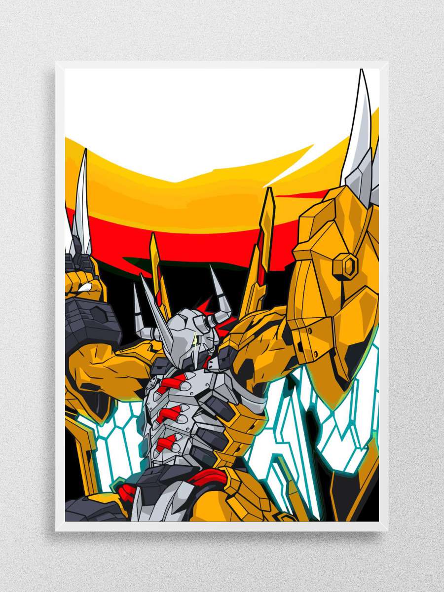 Digimon Adventure Anime Poster Çerçevesiz Yüksek Kalite Anime Duvar Poster