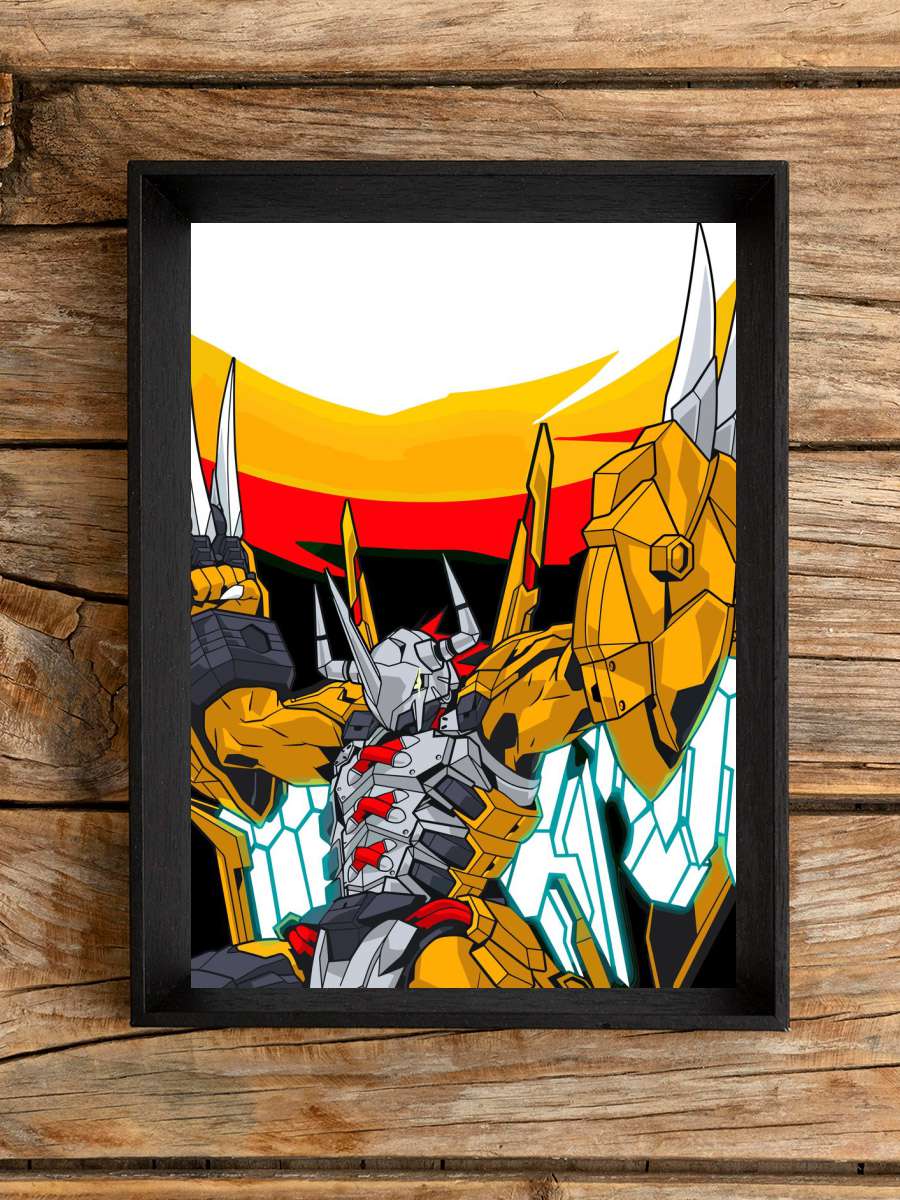 Digimon Adventure Anime Poster Çerçevesiz Yüksek Kalite Anime Duvar Poster