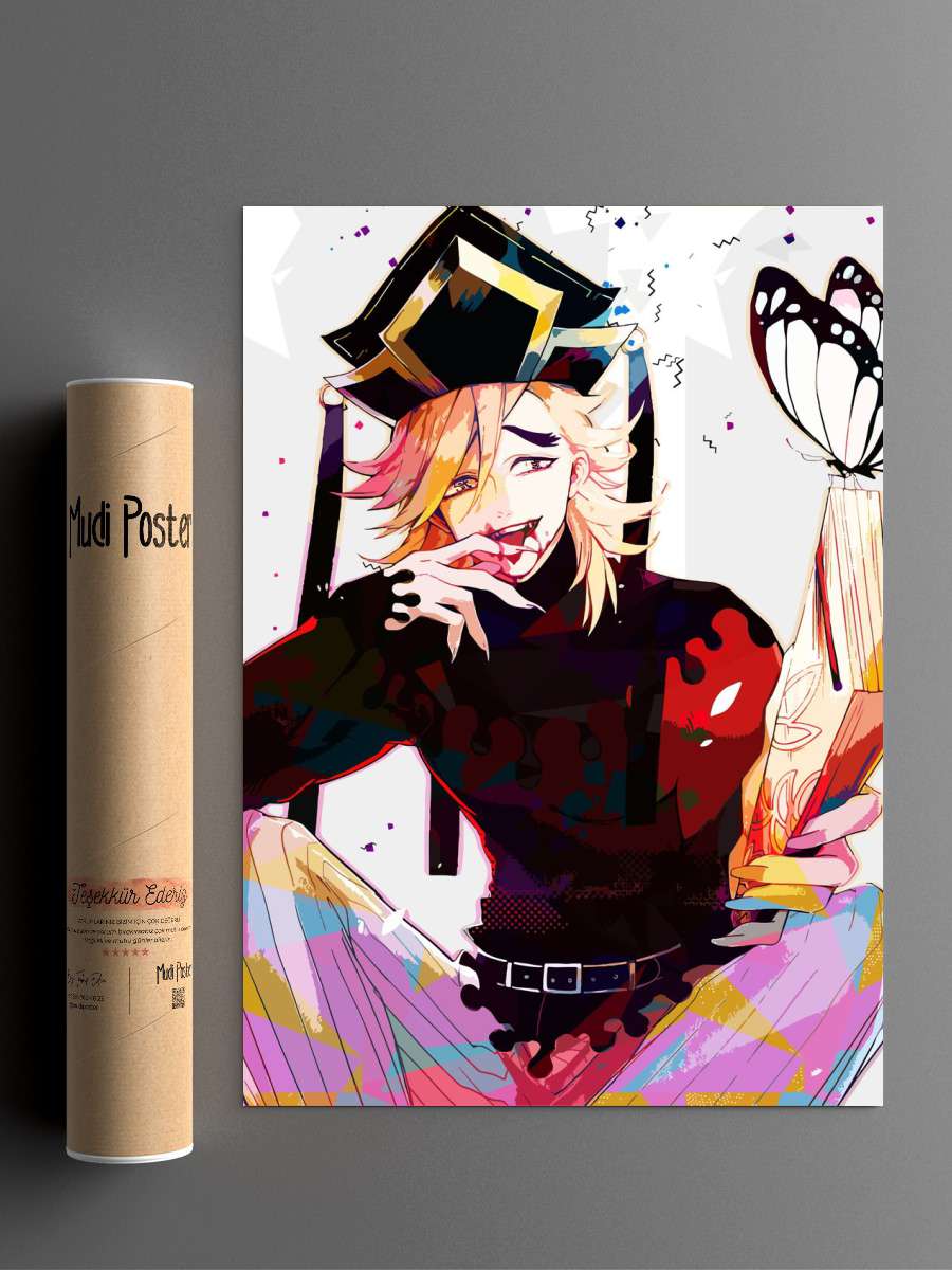 Doma wpap Anime Poster Çerçevesiz Yüksek Kalite Anime Duvar Poster