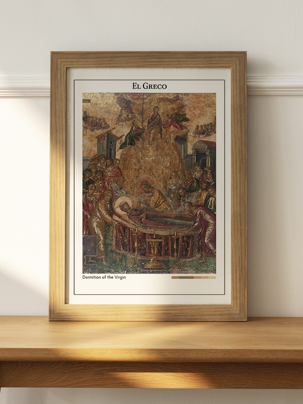El Greco Dormition of the Virgin Poster