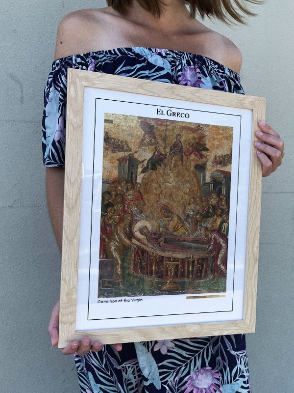 El Greco Dormition of the Virgin Poster