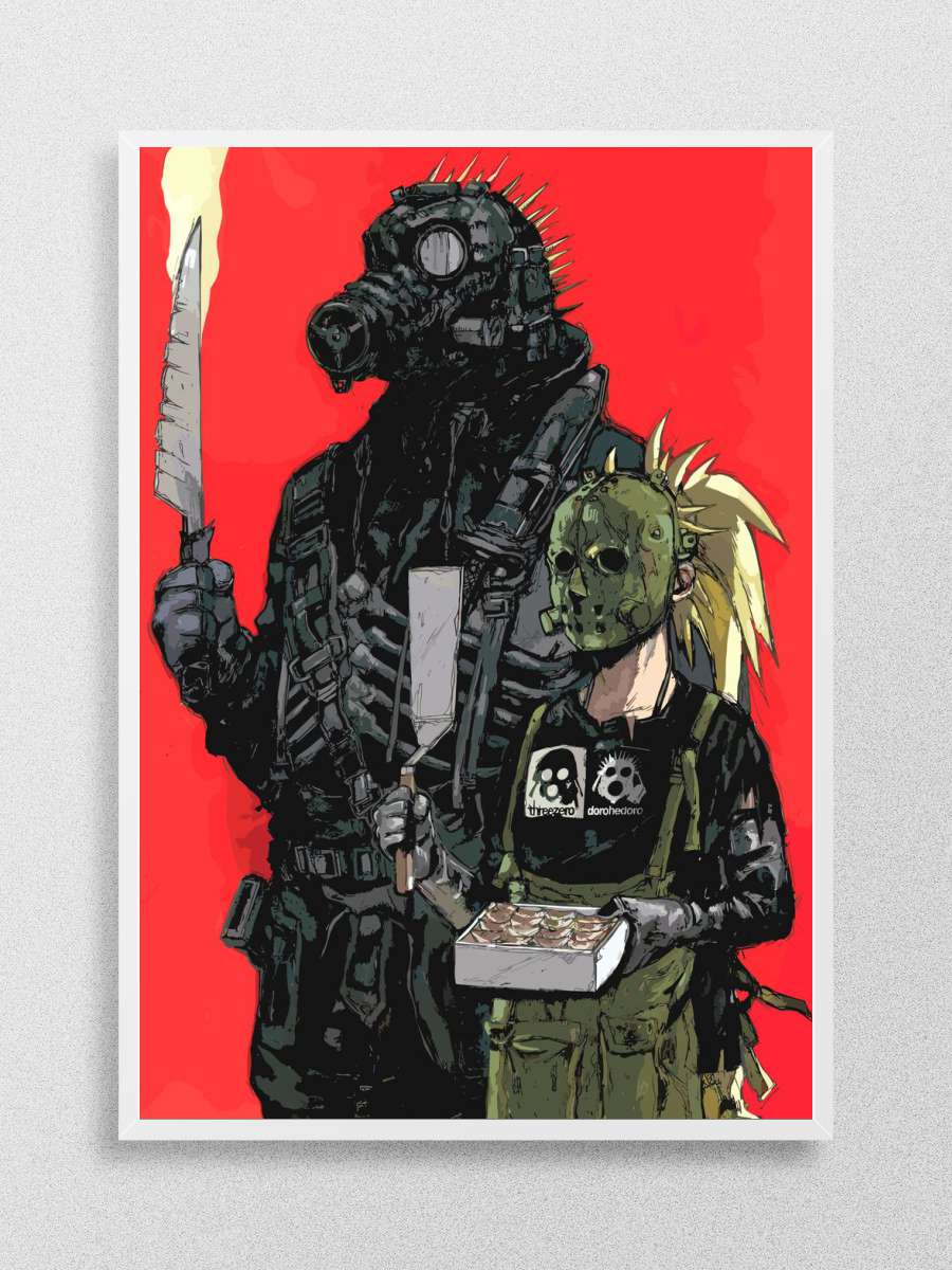 Dorohedoro Anime Poster Çerçevesiz Yüksek Kalite Anime Duvar Poster