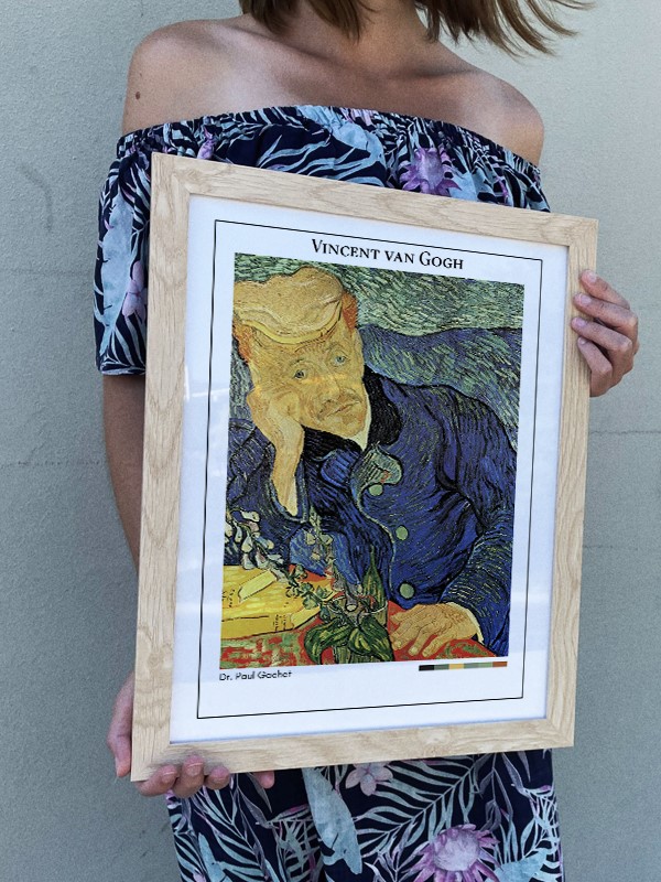 Vincent van Gogh Dr. Paul Gachet Poster