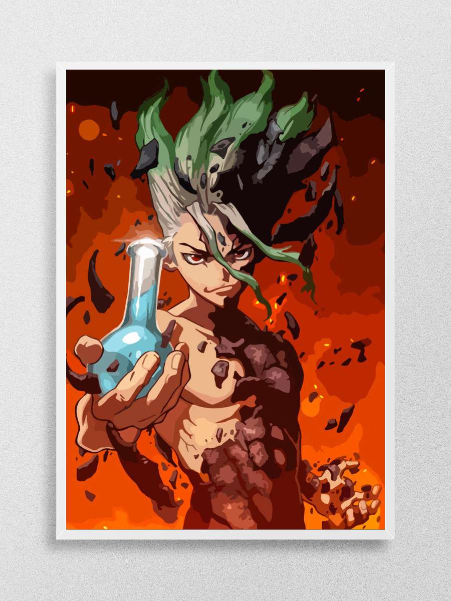dr stone Anime Poster Çerçevesiz Yüksek Kalite Anime Duvar Poster
