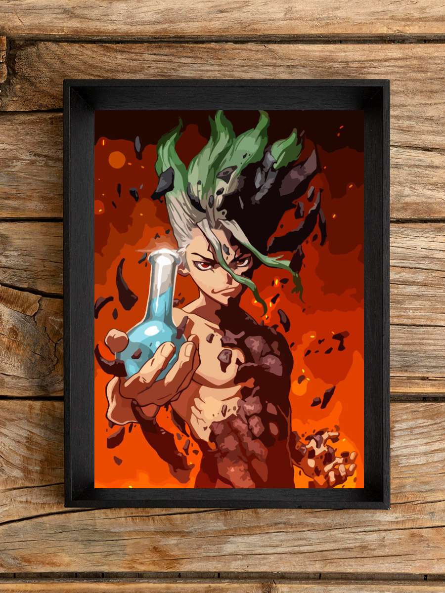 dr stone Anime Poster Çerçevesiz Yüksek Kalite Anime Duvar Poster