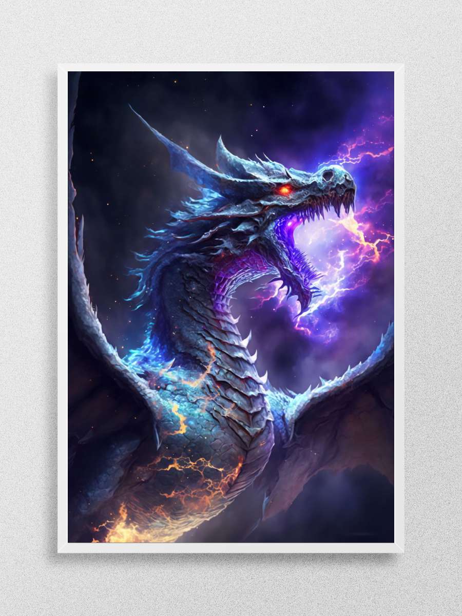 Dragon Ruler of the Galaxy Anime Poster Çerçevesiz Yüksek Kalite Anime Duvar Poster