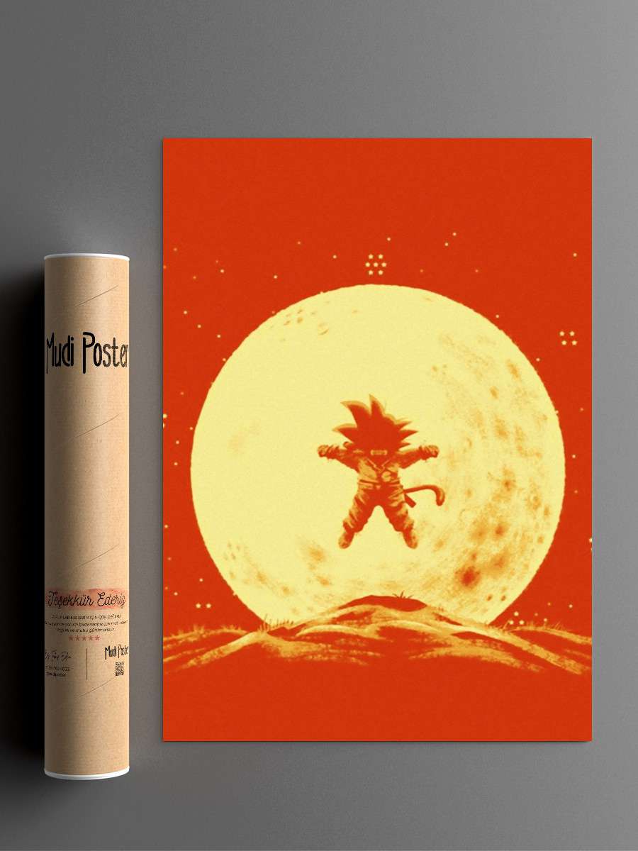 DragonBall Anime Poster Çerçevesiz Yüksek Kalite Anime Duvar Poster