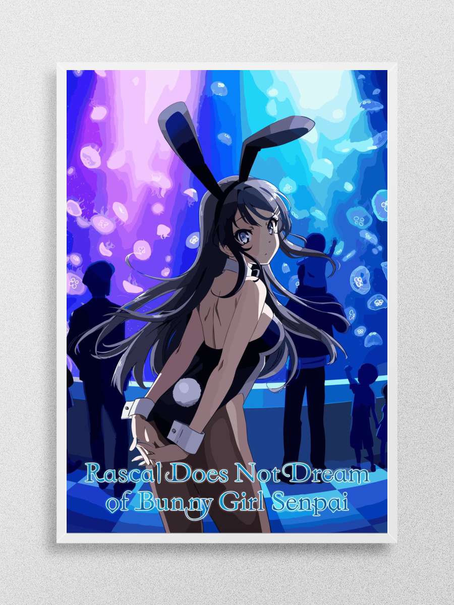 Dream Of A Bunny Girl Anime Poster Çerçevesiz Yüksek Kalite Anime Duvar Poster