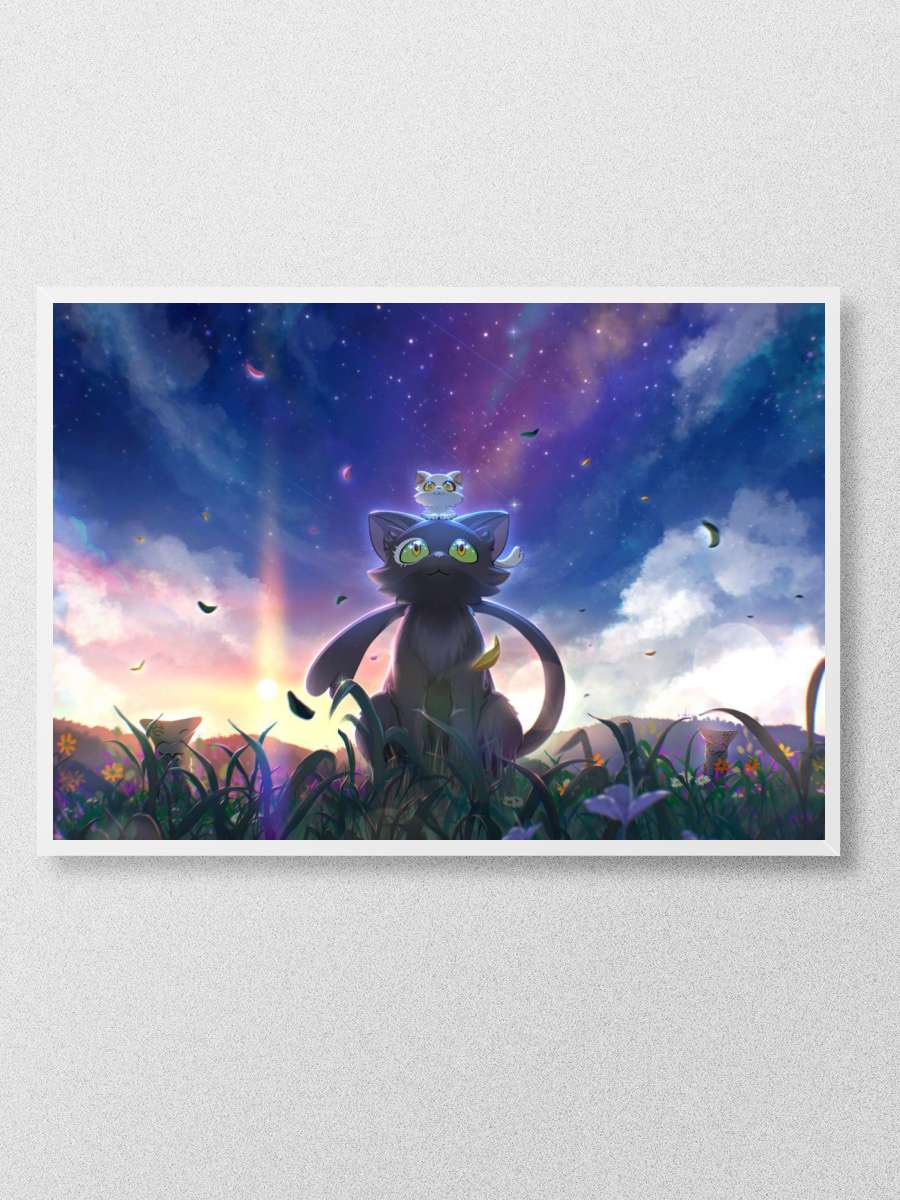 Dream World Anime Poster Çerçevesiz Yüksek Kalite Anime Duvar Poster