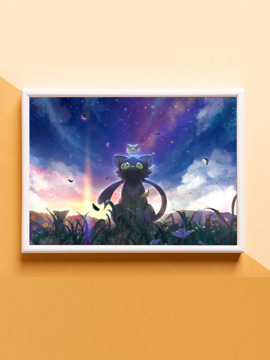 Dream World Anime Poster Çerçevesiz Yüksek Kalite Anime Duvar Poster