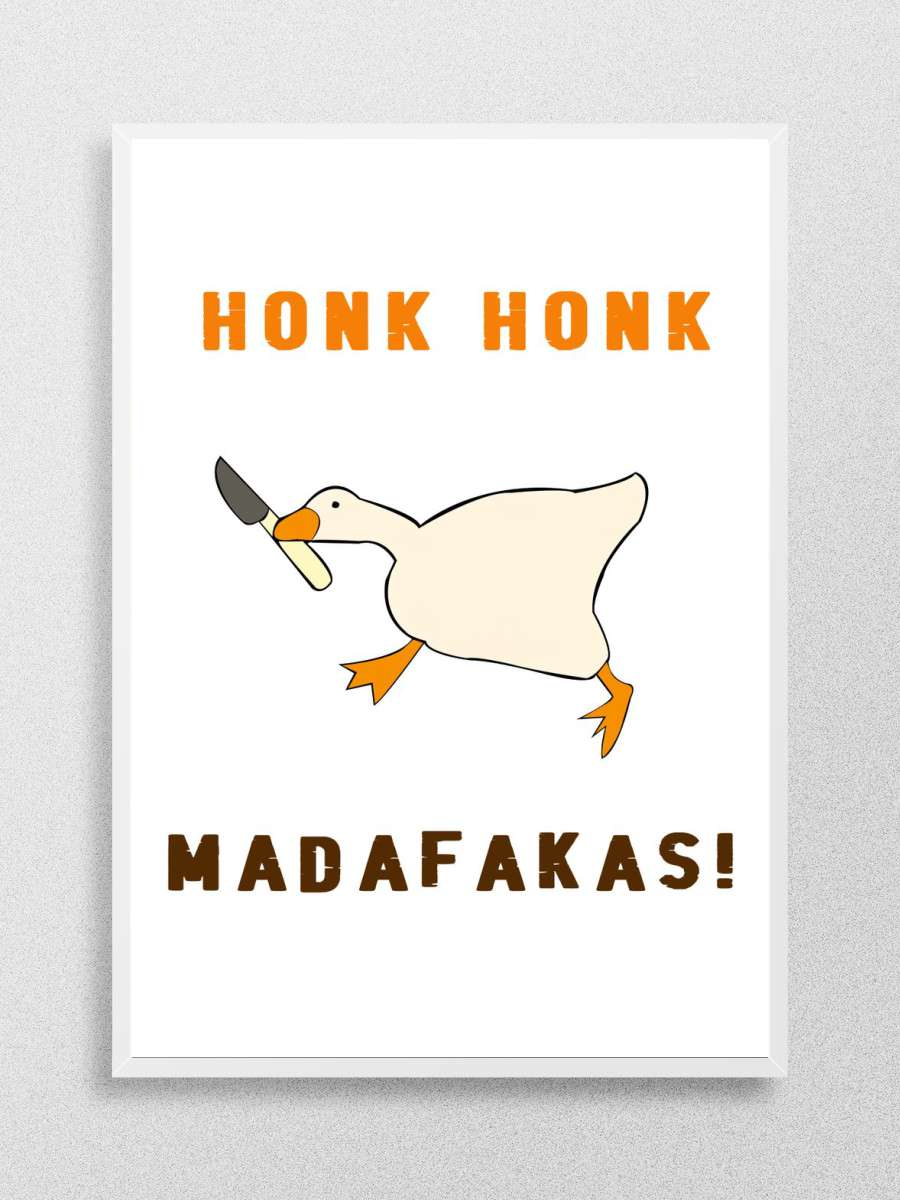 Duck Animal Anime Poster Çerçevesiz Yüksek Kalite Anime Duvar Poster