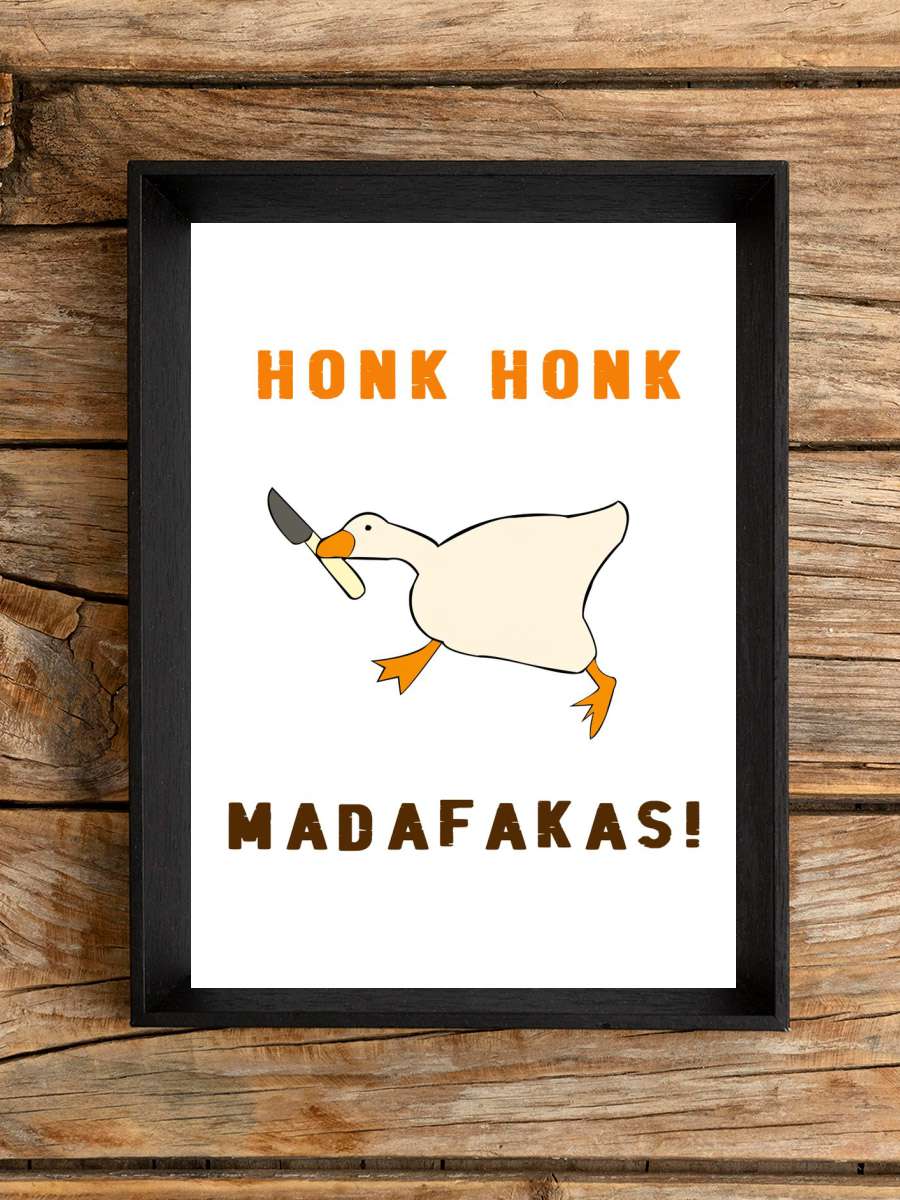 Duck Animal Anime Poster Çerçevesiz Yüksek Kalite Anime Duvar Poster