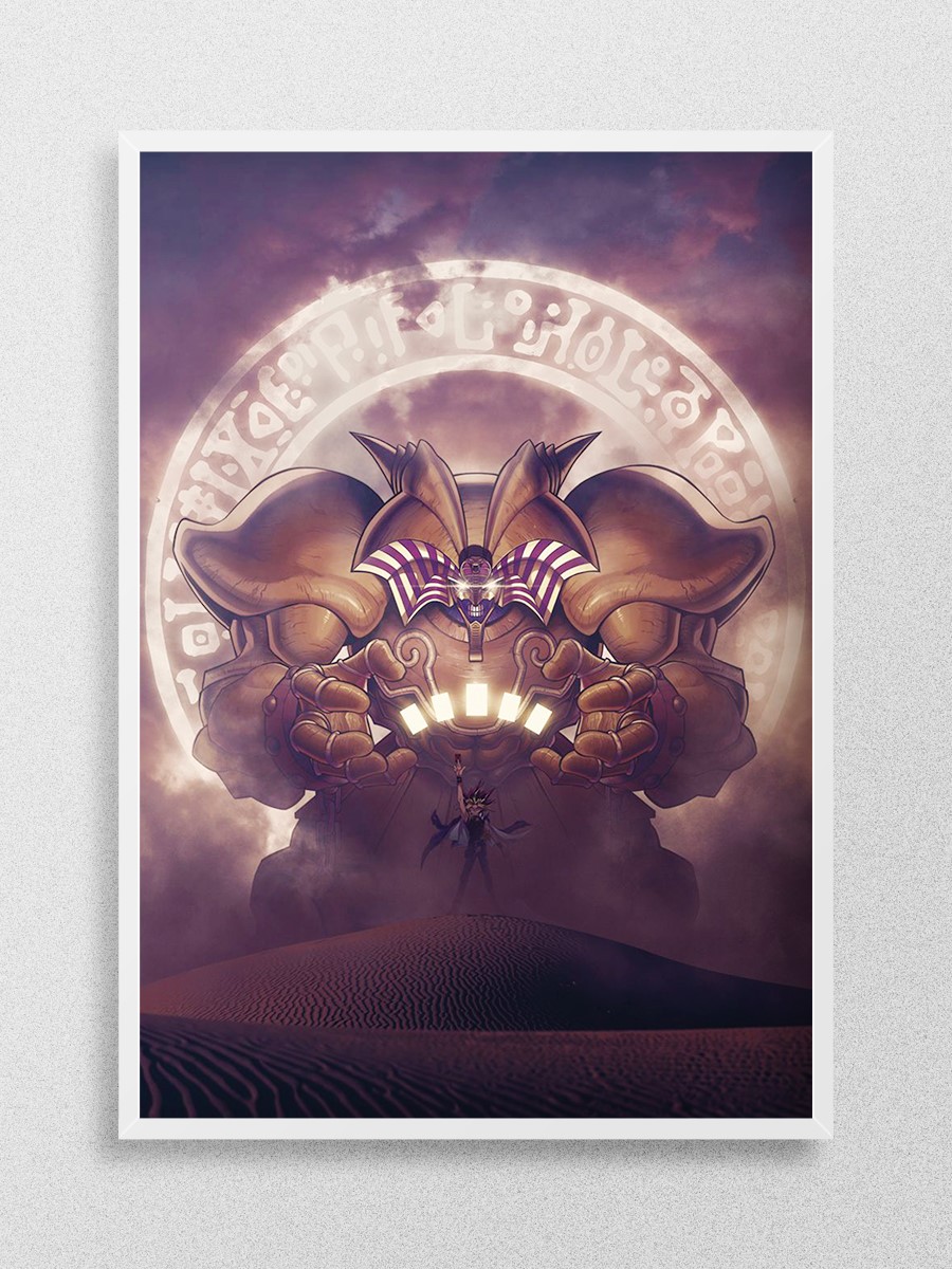 Egyptian Monster Anime Poster Çerçevesiz Yüksek Kalite Anime Duvar Poster