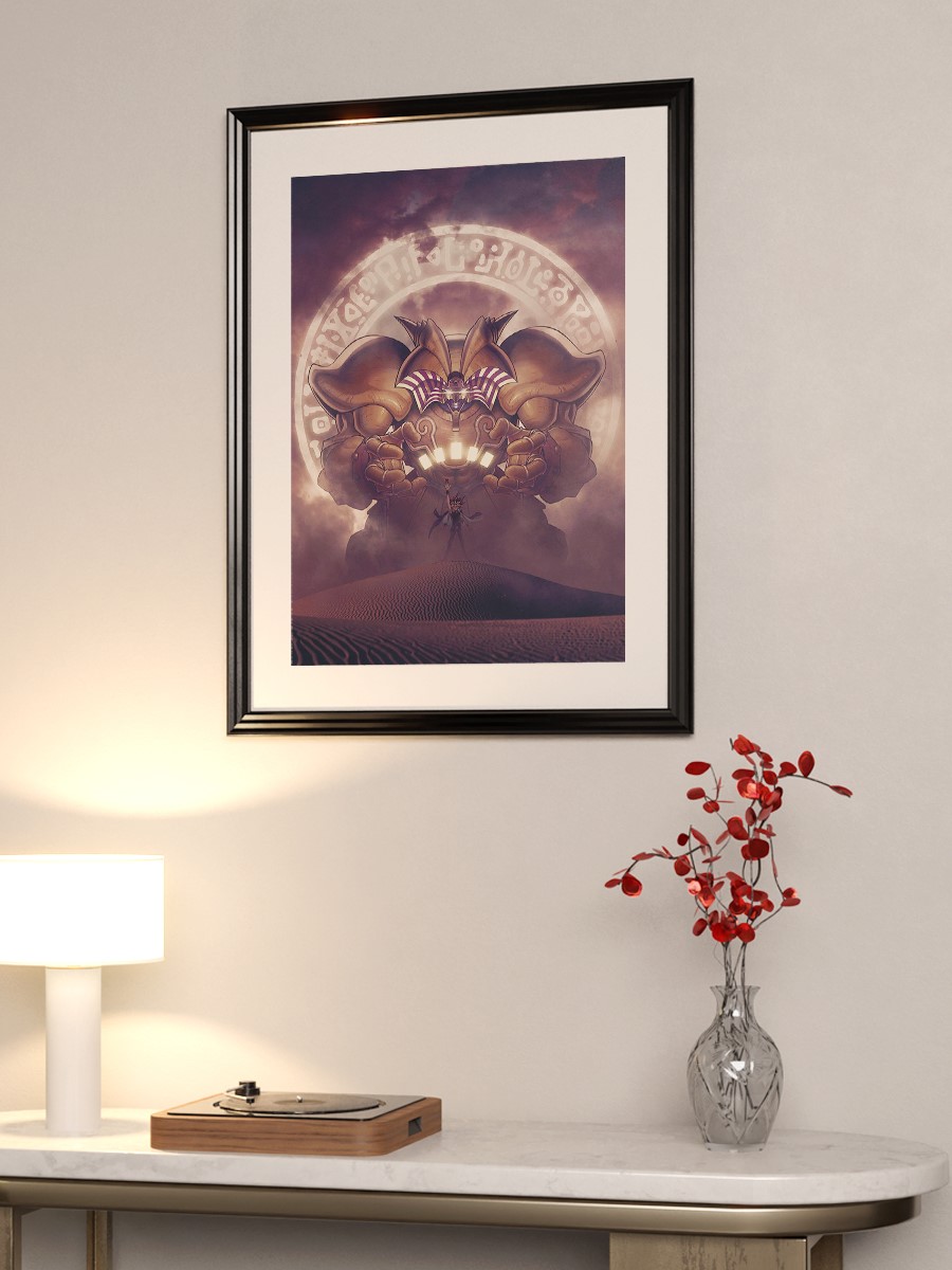 Egyptian Monster Anime Poster Çerçevesiz Yüksek Kalite Anime Duvar Poster