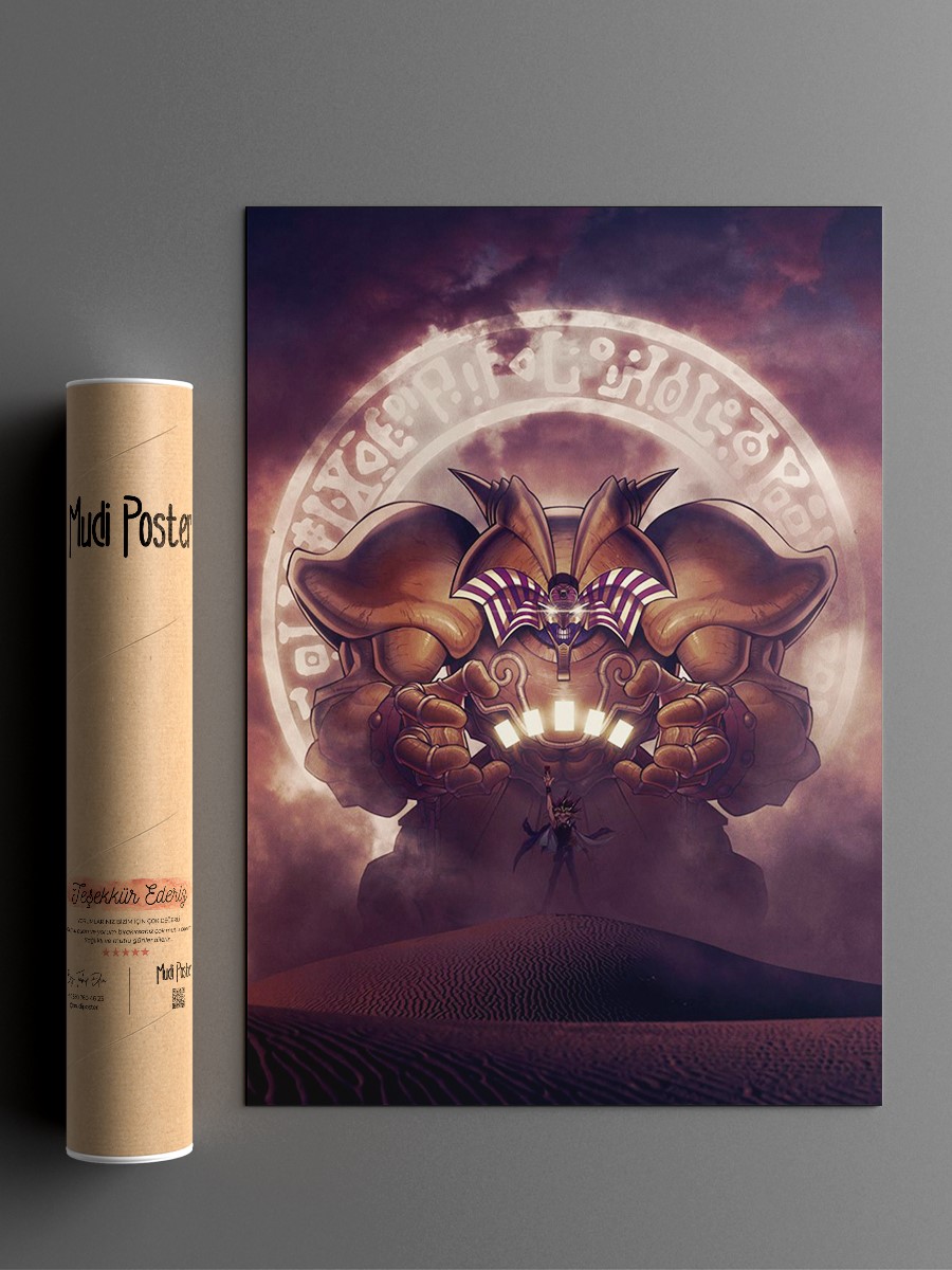 Egyptian Monster Anime Poster Çerçevesiz Yüksek Kalite Anime Duvar Poster