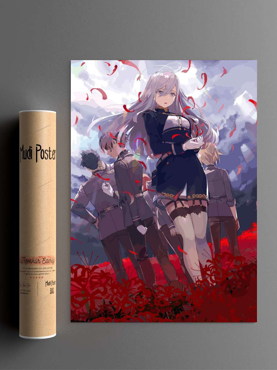 Eighty Six Anime Poster Çerçevesiz Yüksek Kalite Anime Duvar Poster
