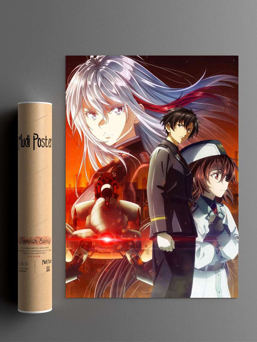 Eighty Six Anime Poster Çerçevesiz Yüksek Kalite Anime Duvar Poster