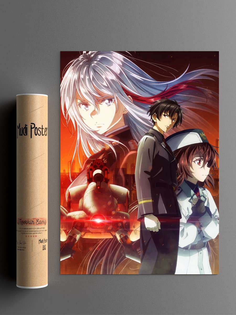 Eighty Six Anime Poster Çerçevesiz Yüksek Kalite Anime Duvar Poster