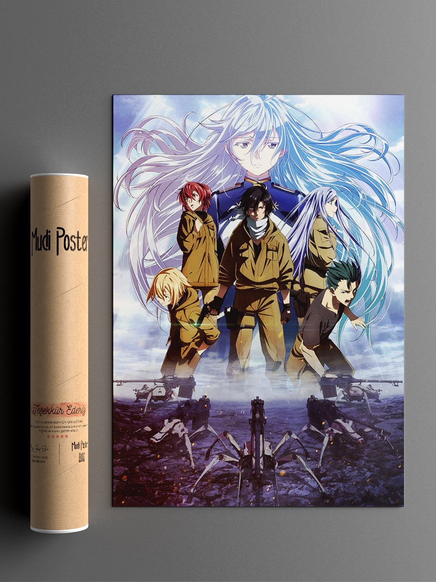 Eighty Six Anime Poster Çerçevesiz Yüksek Kalite Anime Duvar Poster