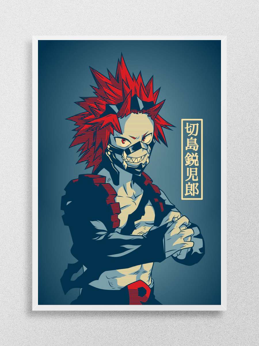 Eijiro Kirishima Anime Poster Çerçevesiz Yüksek Kalite Anime Duvar Poster