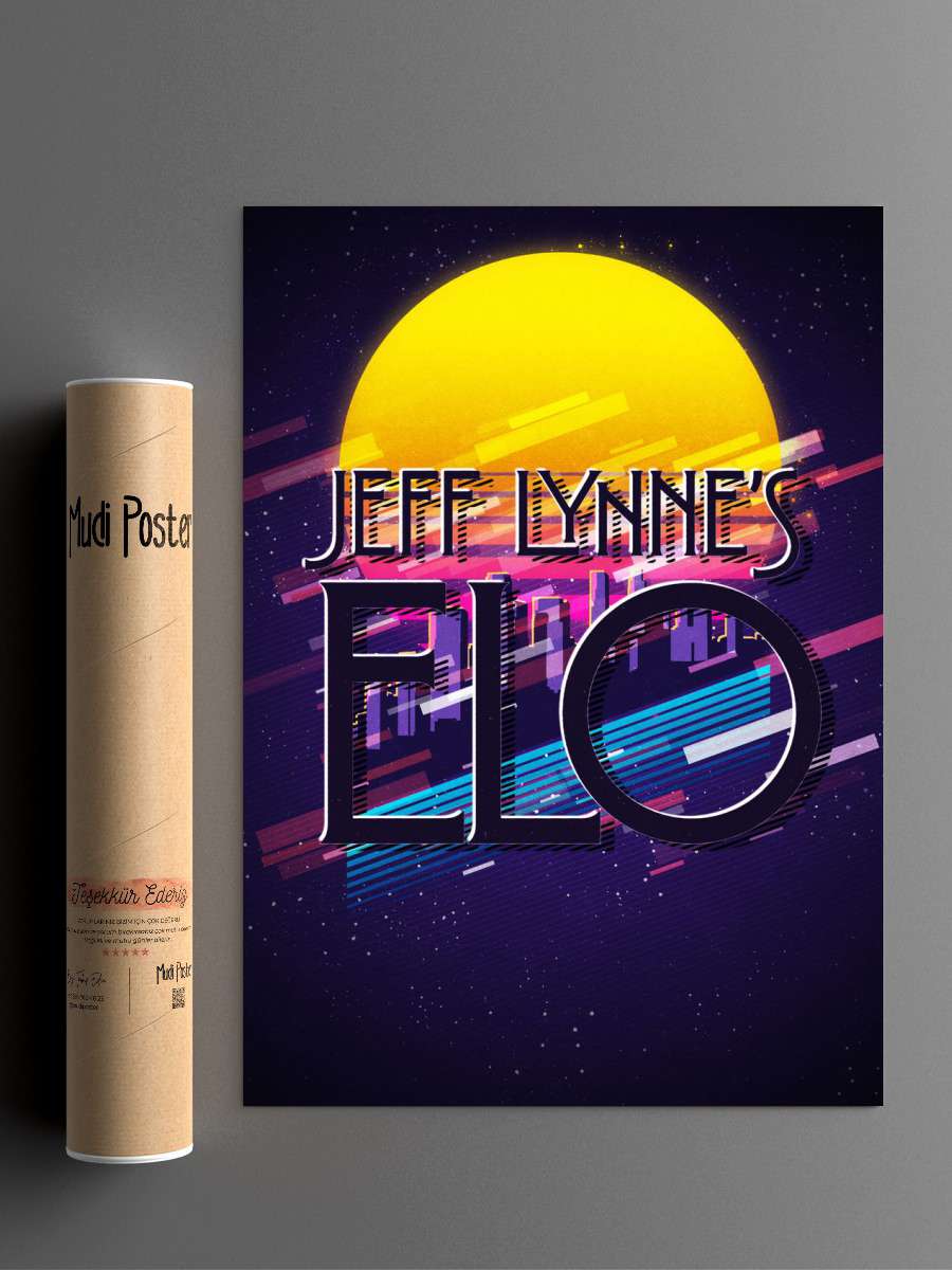 Electric Light Orchestra Anime Poster Çerçevesiz Yüksek Kalite Anime Duvar Poster