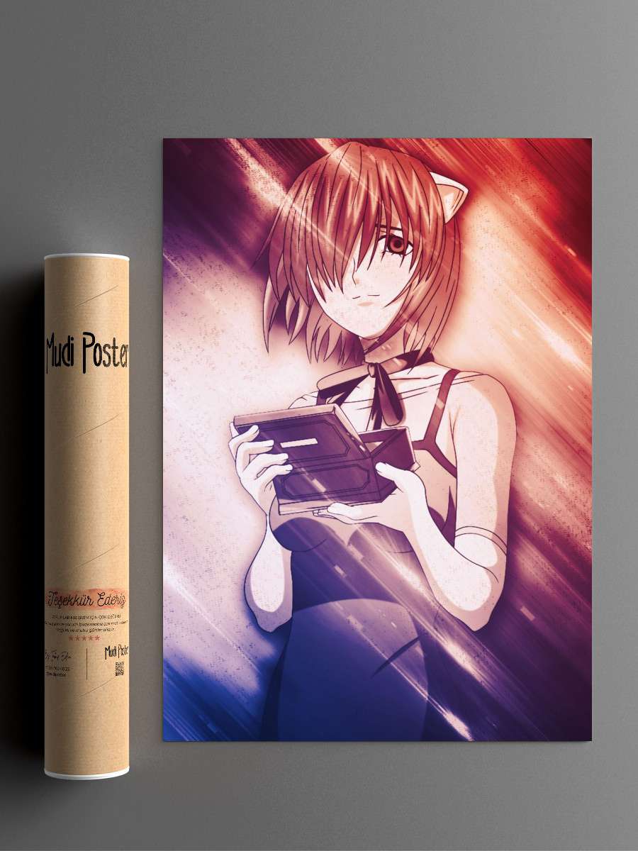 Elfen Lied Poster Anime Poster Çerçevesiz Yüksek Kalite Anime Duvar Poster