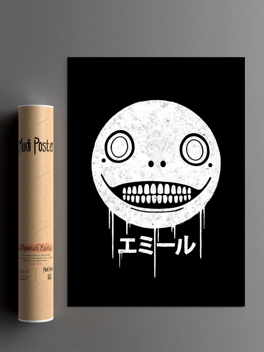 Emil Nier Replicant Anime Poster Çerçevesiz Yüksek Kalite Anime Duvar Poster