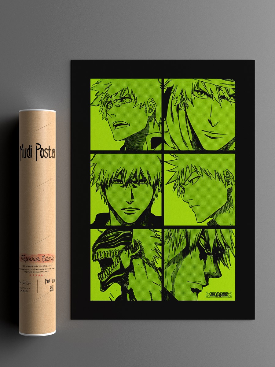 Entertain the Dark Anime Poster Çerçevesiz Yüksek Kalite Anime Duvar Poster