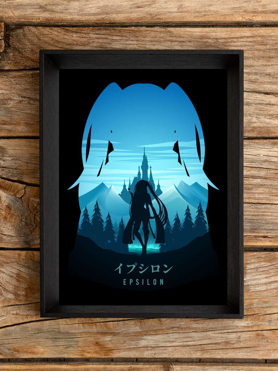 Epsilon Shadow Garden Anime Poster Çerçevesiz Yüksek Kalite Anime Duvar Poster