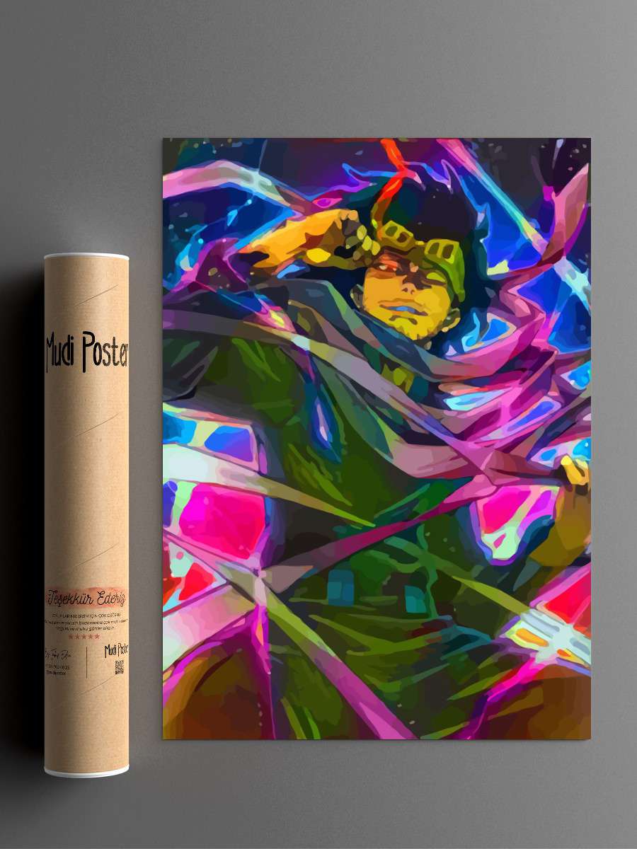 Eraser Head Anime Poster Çerçevesiz Yüksek Kalite Anime Duvar Poster