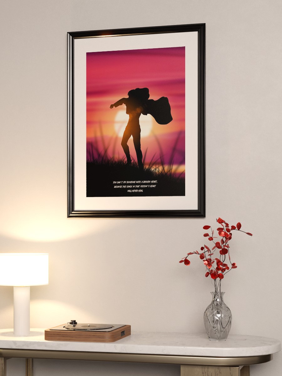 Eren yeager Anime Poster Çerçevesiz Yüksek Kalite Anime Duvar Poster