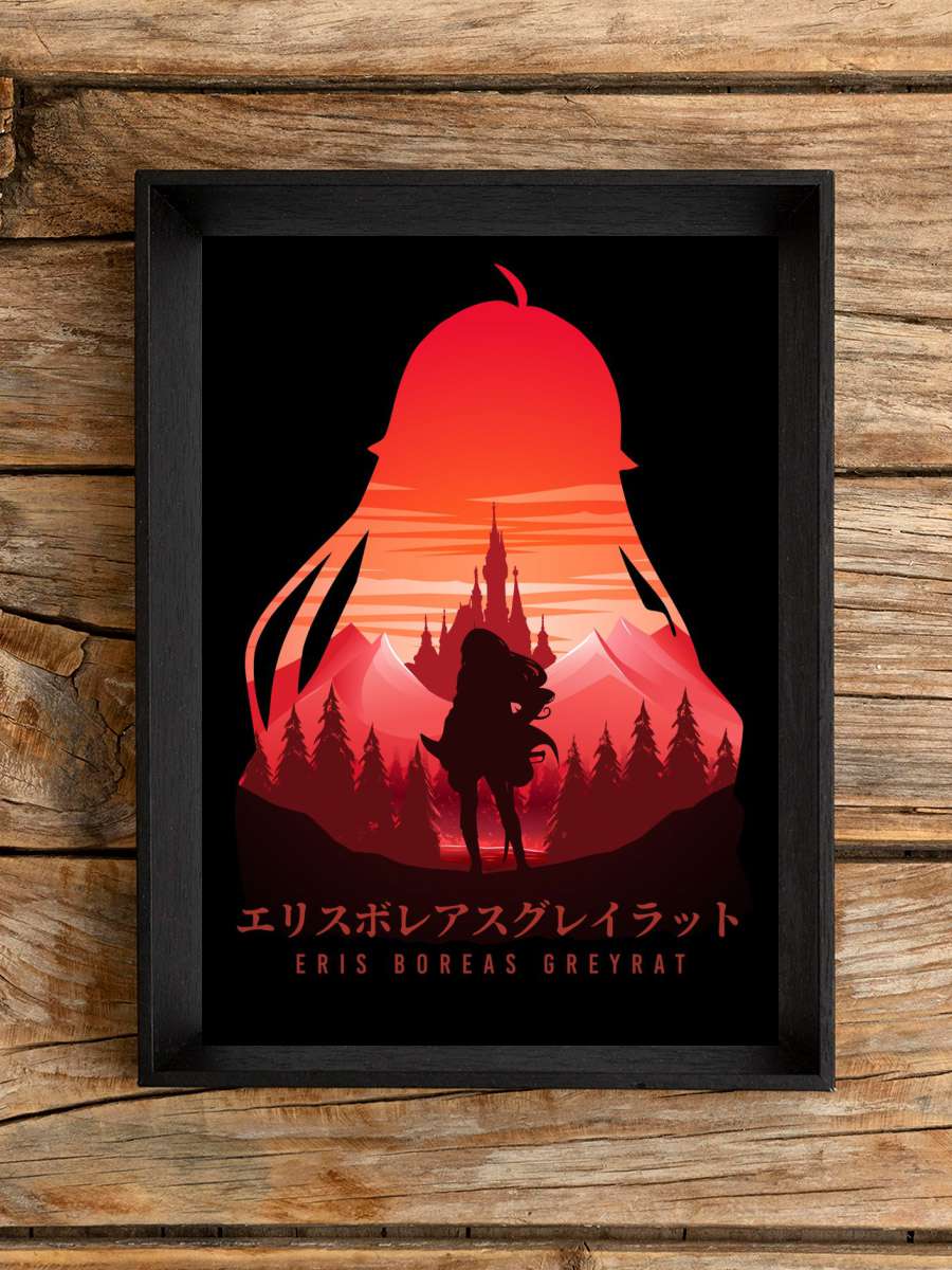 Eris Mushoku Tensei Anime Poster Çerçevesiz Yüksek Kalite Anime Duvar Poster