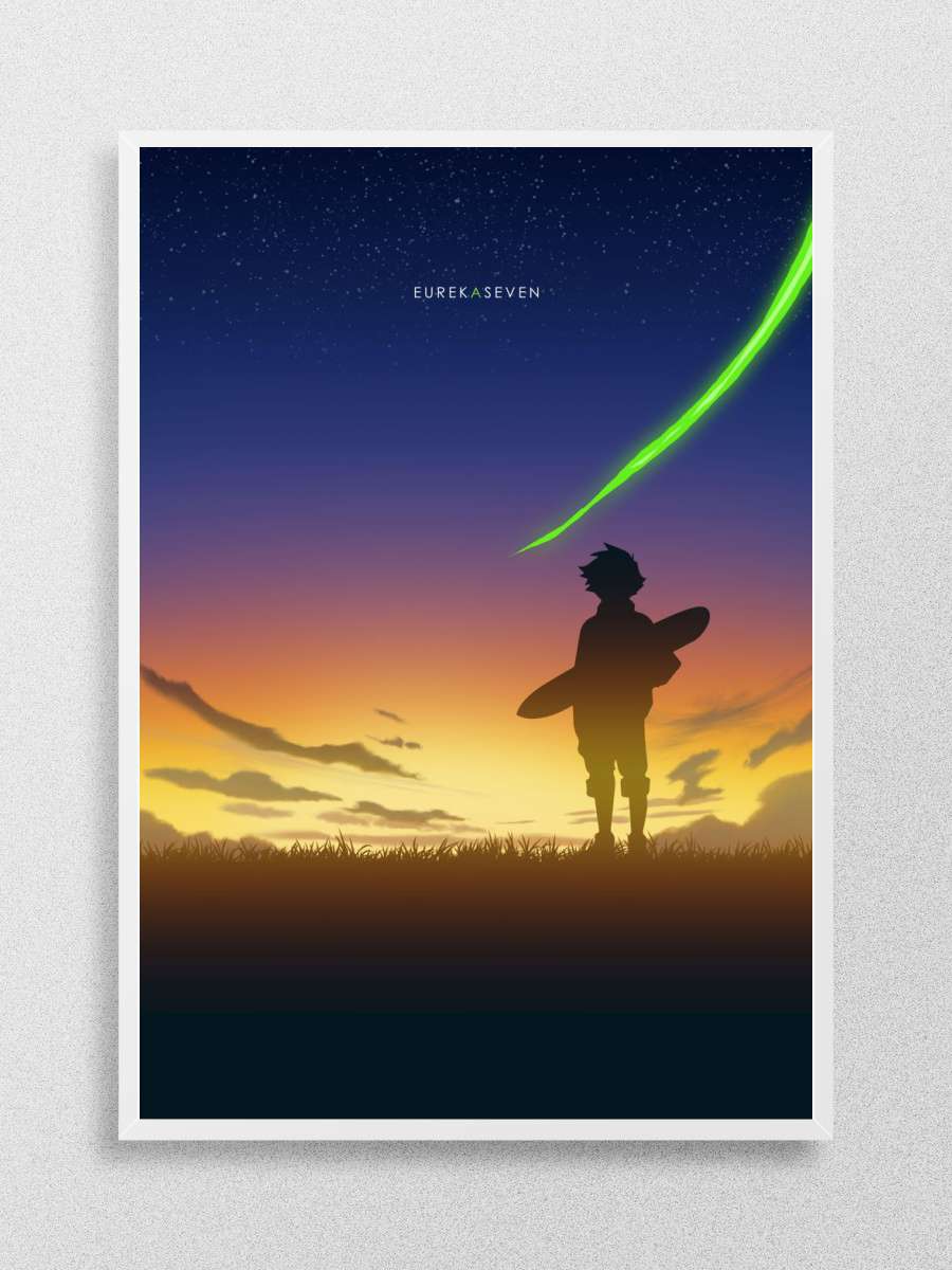 Eureka Seven Anime Poster Çerçevesiz Yüksek Kalite Anime Duvar Poster