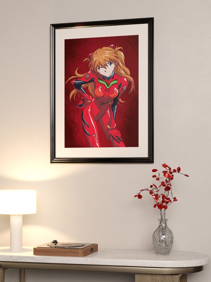 Evangelion Anime Poster Çerçevesiz Yüksek Kalite Anime Duvar Poster