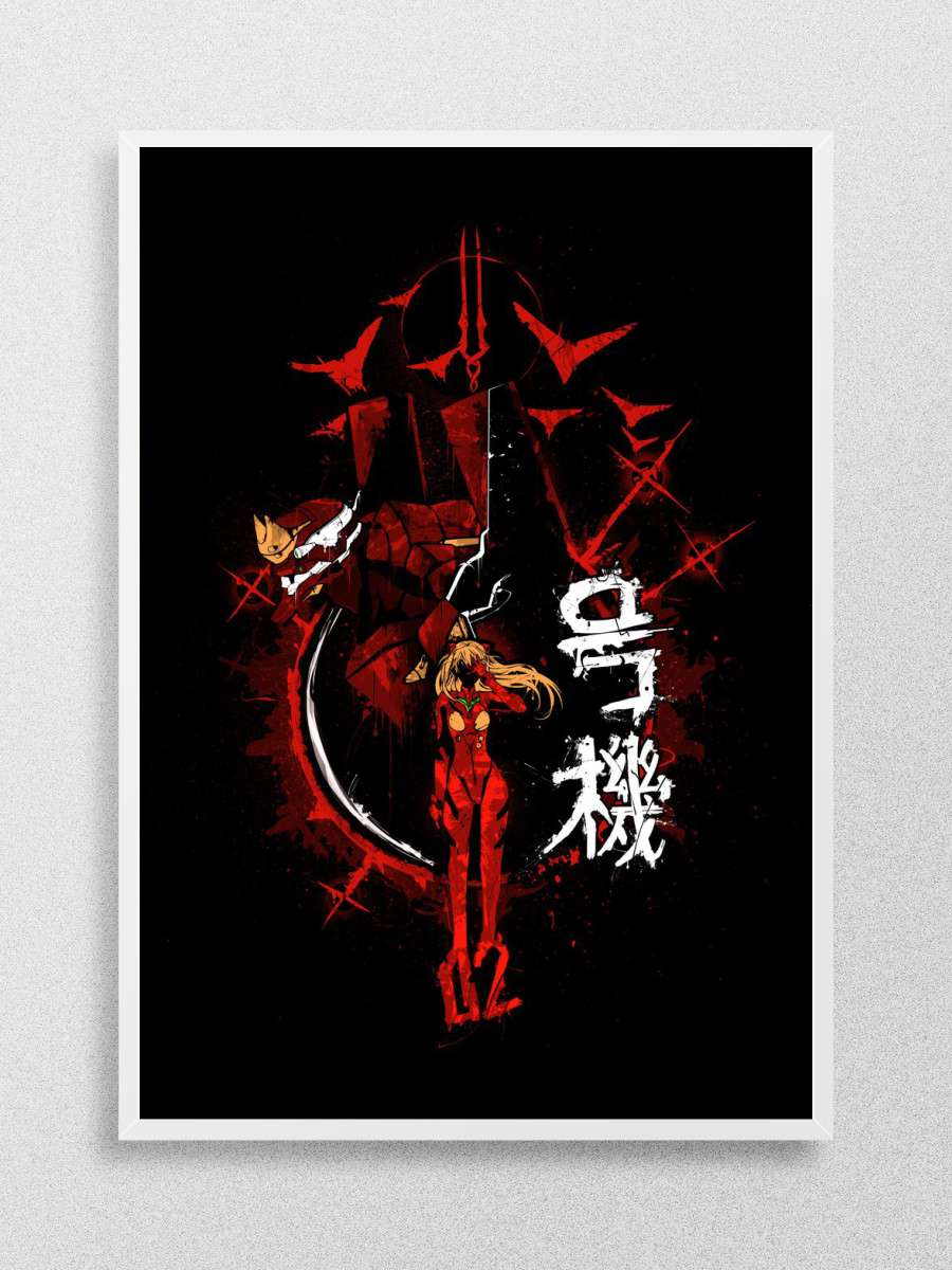 EvangeliTEE 00 Anime Poster Çerçevesiz Yüksek Kalite Anime Duvar Poster