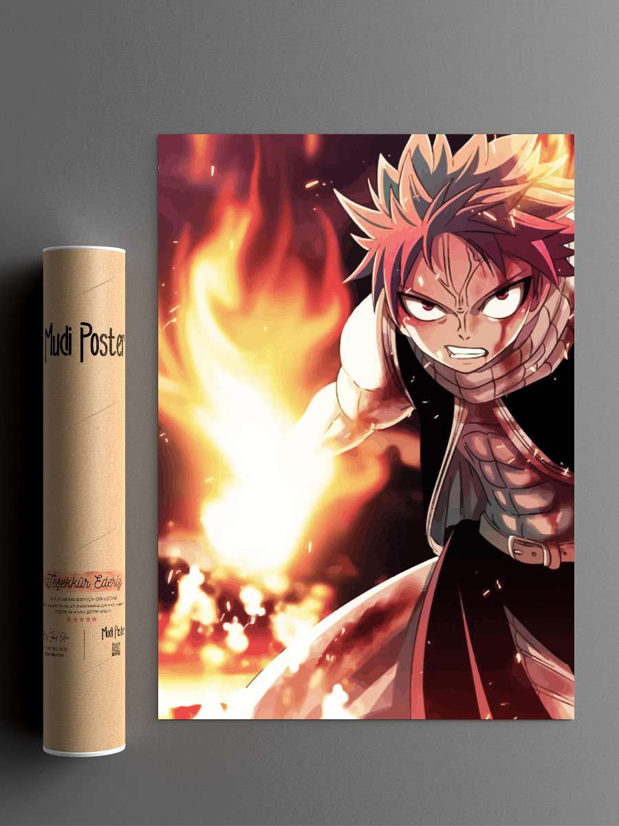 fairy tail anime Anime Poster Çerçevesiz Yüksek Kalite Anime Duvar Poster