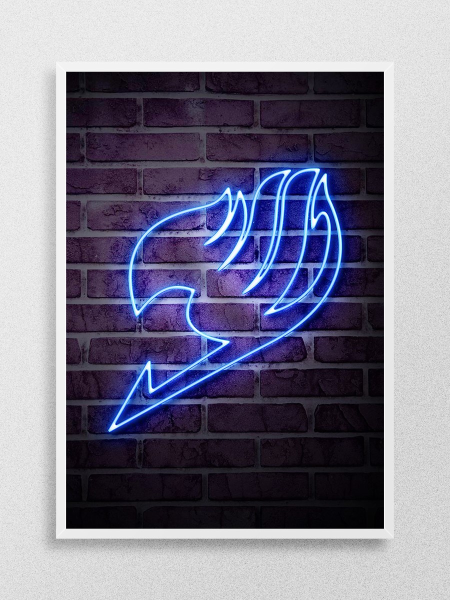 fairy tail guild symbol  Anime Poster Çerçevesiz Yüksek Kalite Anime Duvar Poster