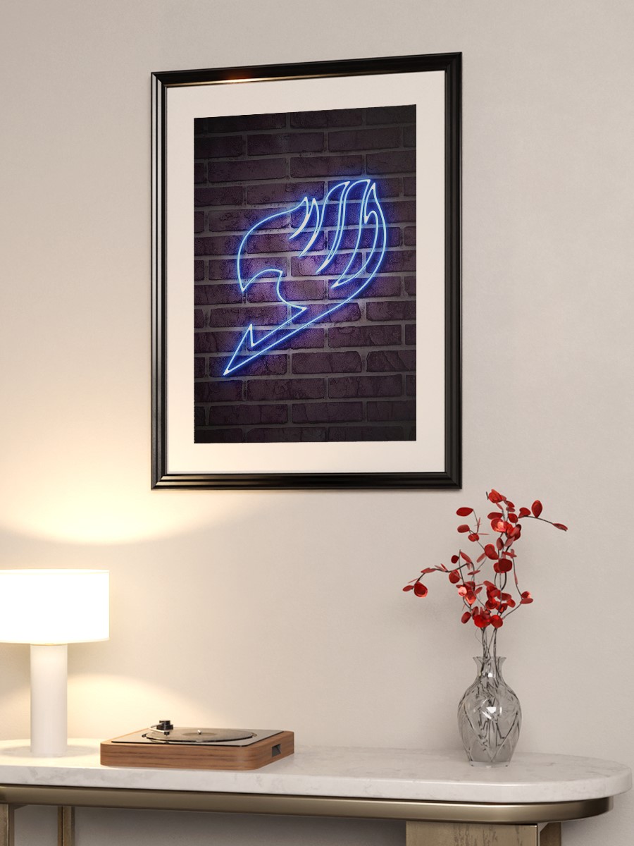 fairy tail guild symbol  Anime Poster Çerçevesiz Yüksek Kalite Anime Duvar Poster