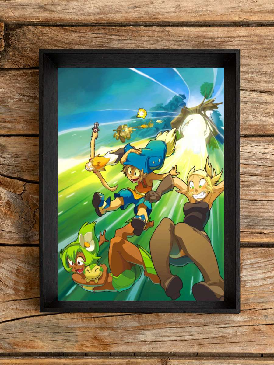 Fantasy Of Wakfu Monster Anime Poster Çerçevesiz Yüksek Kalite Anime Duvar Poster