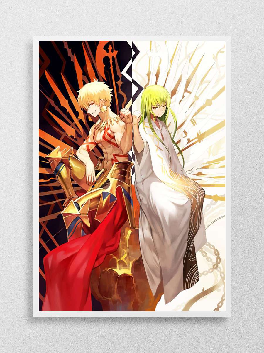 Fate Anime Anime Poster Çerçevesiz Yüksek Kalite Anime Duvar Poster