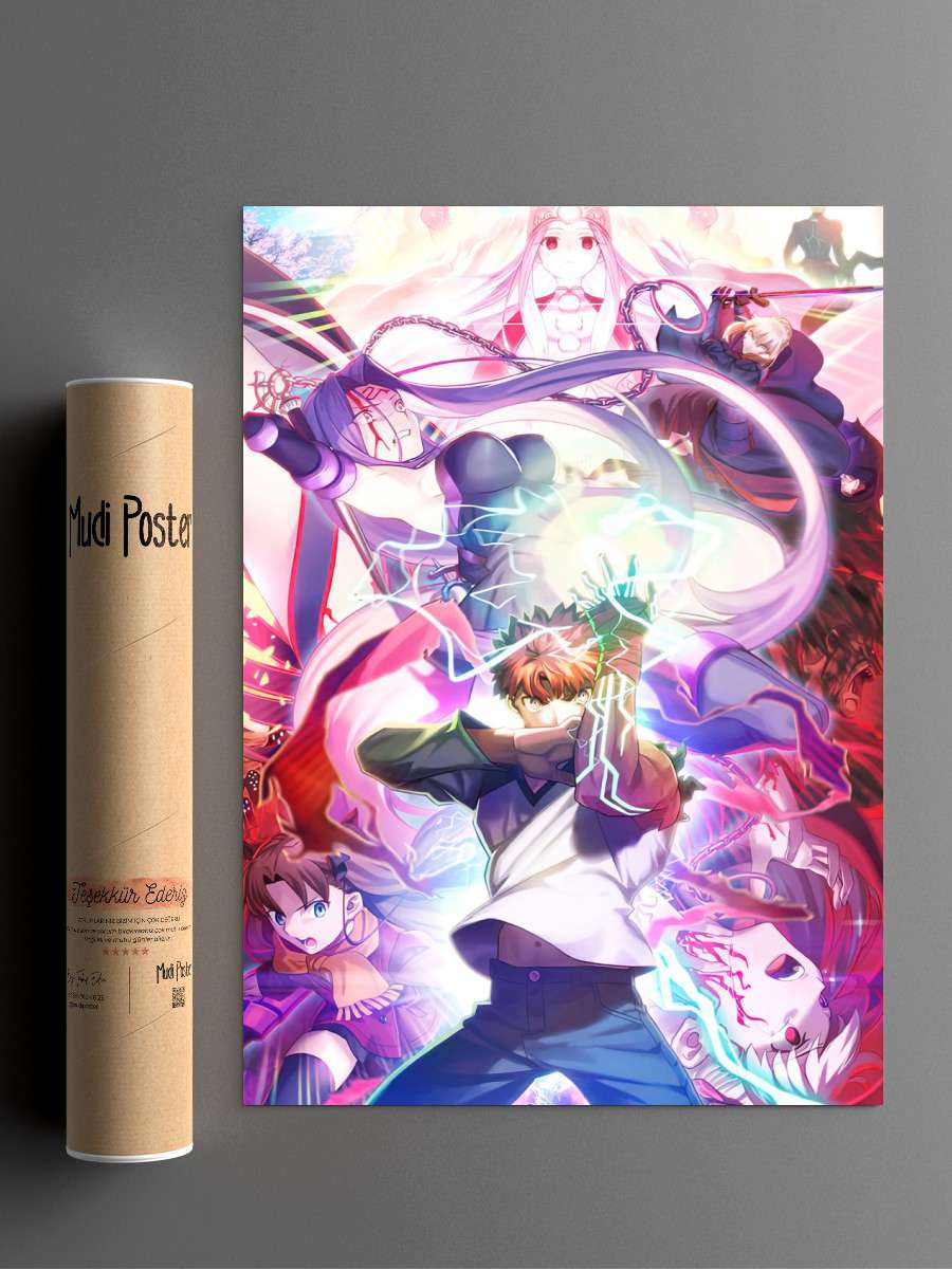Fate Anime Anime Poster Çerçevesiz Yüksek Kalite Anime Duvar Poster