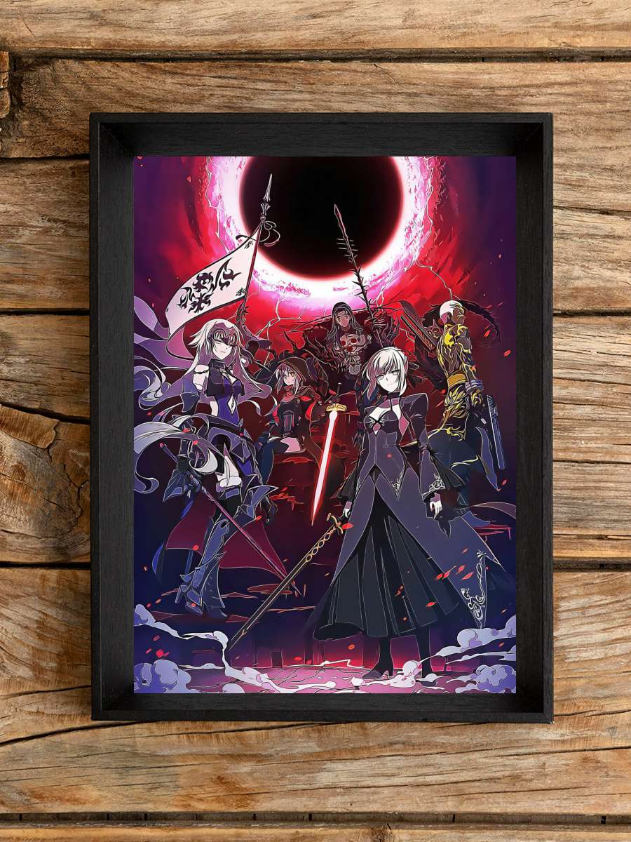 Fate Grand Order Anime Poster Çerçevesiz Yüksek Kalite Anime Duvar Poster