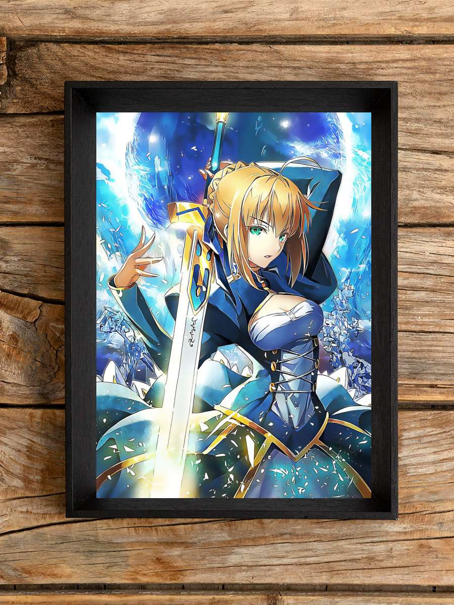 Fate Stay Night Anime Poster Çerçevesiz Yüksek Kalite Anime Duvar Poster