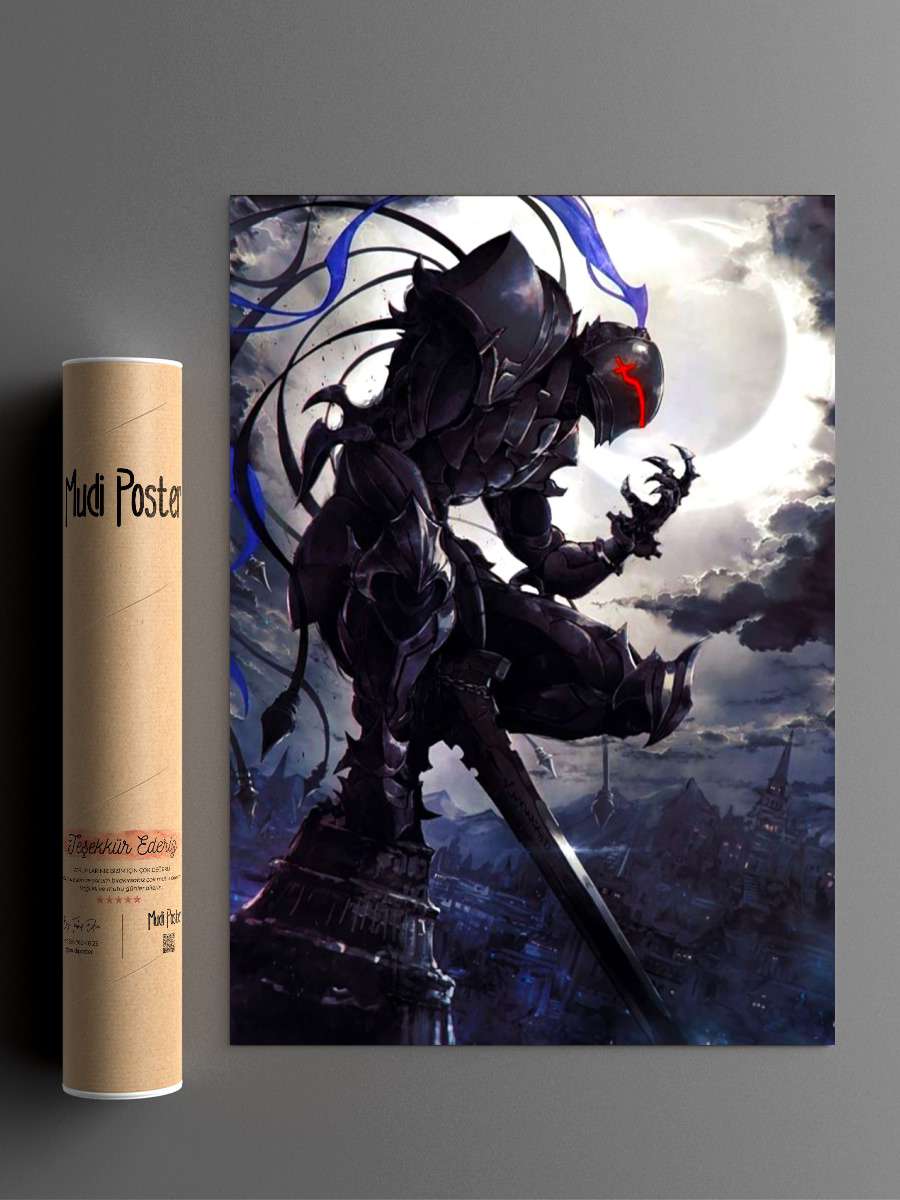 Fate Stay Night Anime Poster Çerçevesiz Yüksek Kalite Anime Duvar Poster