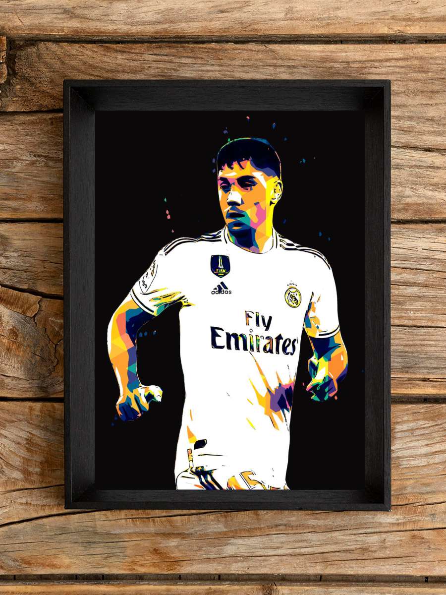 Federico Valverde Futbol Poster Çerçevesiz Yüksek Kalite Futbolcu Duvar Poster