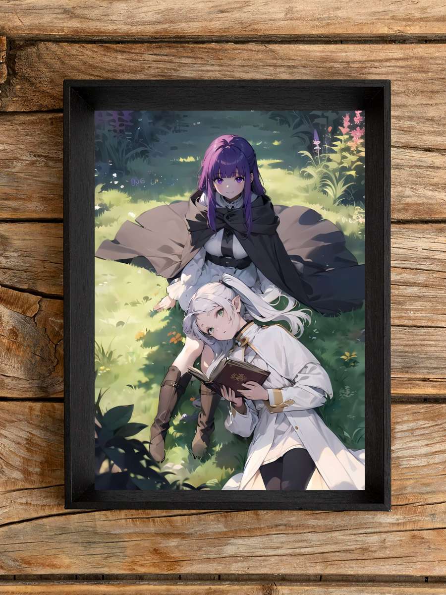 Fern Beyond Journey End Anime Poster Çerçevesiz Yüksek Kalite Anime Duvar Poster